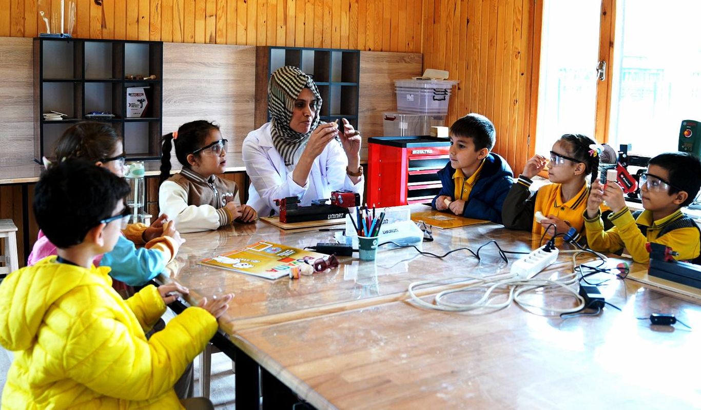 Konya'da İlkokul Öğrencilerini Doğayla Buluşturan Proje 