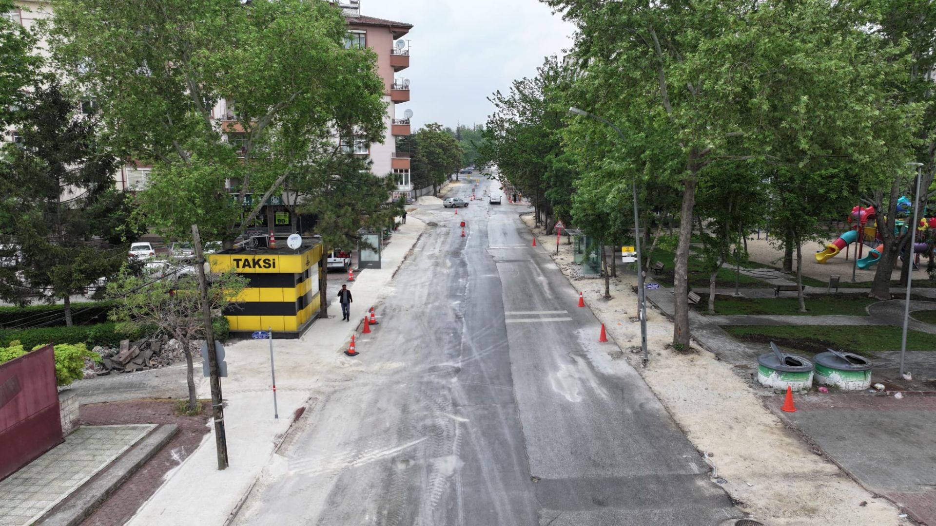 Konya Büyükşehir Malas Caddesi'nin Standardını Yükseltiyor