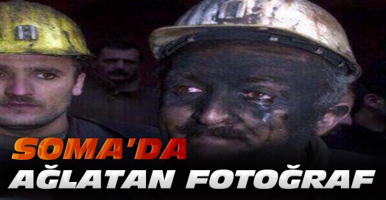 Soma'da kurtarılan işçilerin ağlatan fotoğrafı