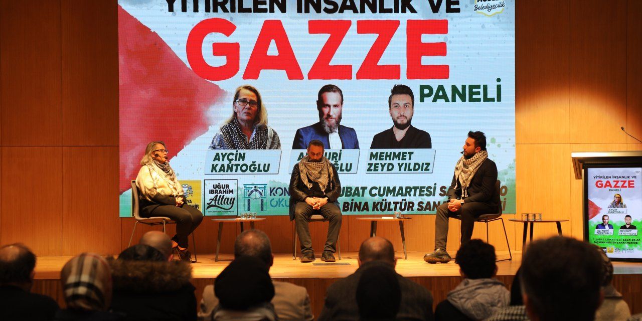 Ünlü İsimler Konya'da "Yitirilen İnsanlık ve Gazze" Panelinde Konuştu