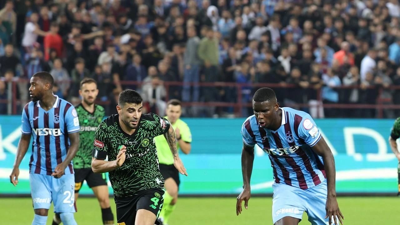 Trabzon Konya'ya Forvetlerinden Yoksun Geldi