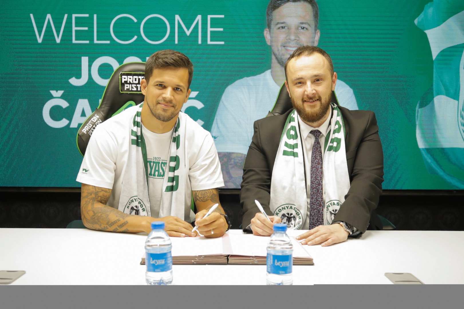 Konyaspor'dan İlk İmza Geldi: Calusic