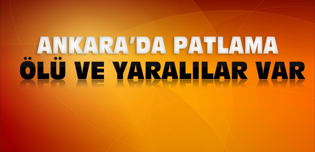 Ankara'da Miting Öncesi Patlama