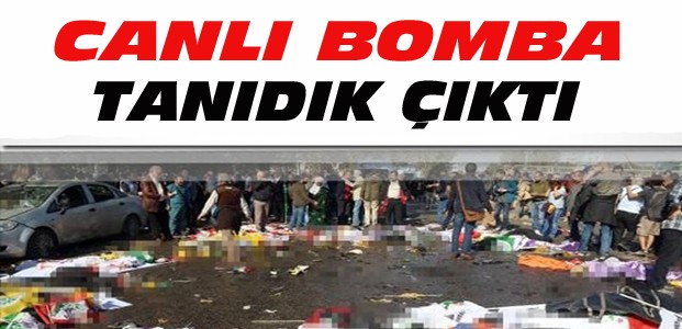 Ankara'daki Canlı Bombanın Kimliği Açıklandı