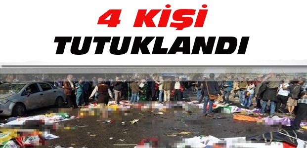 Ankara'daki Patlamayla İlgili 4 tutuklama