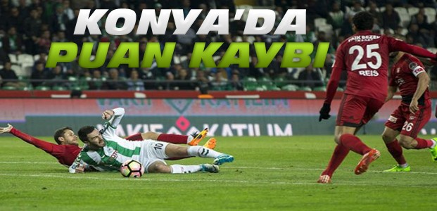 Atiker Konyaspor-Gaziantepspor Maç Sonucu