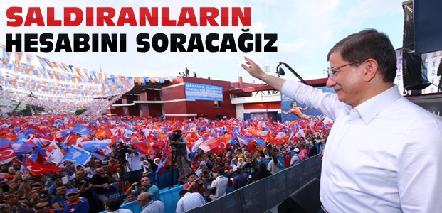 Başbakan Davutoğlu Karaman'da Konuştu