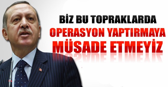 Başbakan Erdoğan: Biz Bu Oyuna Gelmeyeceğiz