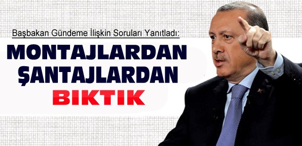 Başbakan NTV'de Soruları Yanıtladı