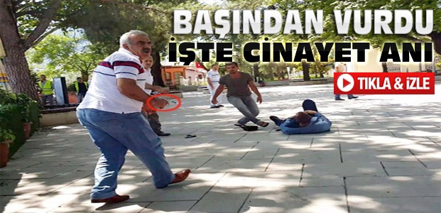 Başından Vurdu-Cinayet Anı Kamerada-VİDEO