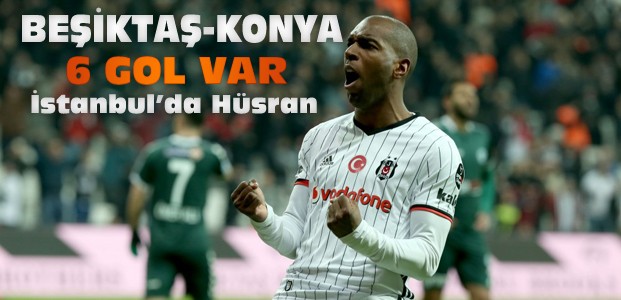 Beşiktaş-Atiker Konyaspor Maç Sonucu