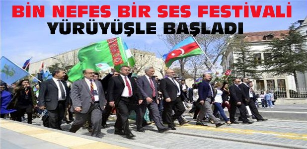 “Bin Nefes Bir SES” Tiyatro Festivali Başladı