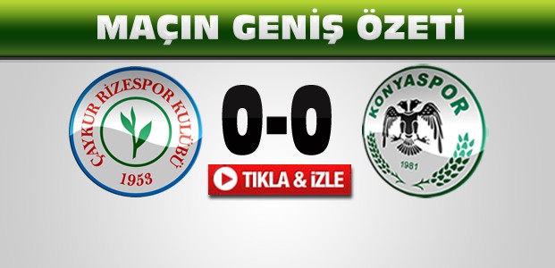 Çaykur Rize Torku Konyaspor-ÖZET-VİDEO