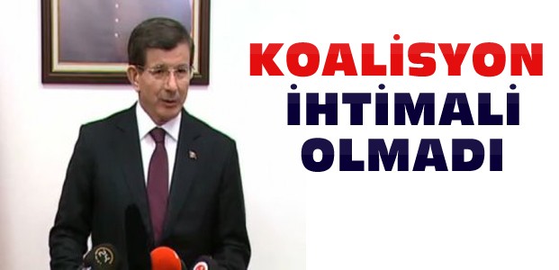 Davutoğlu'ndan MHP Görüşmesi Açıklaması