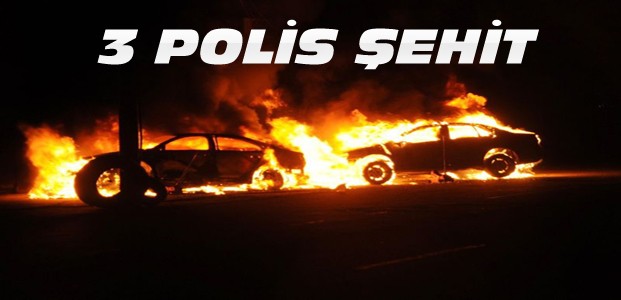 Diyarbakır ve Cizre'de 3 polis Şehit Oldu