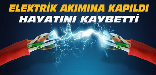 Elektrik Akımına Kapılan Usta Öldü