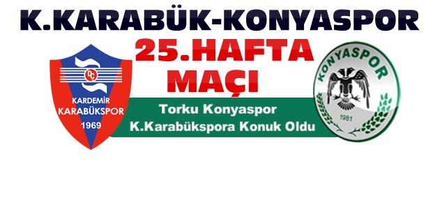 K.Karabükspor-Konyaspor Maç Sonucu