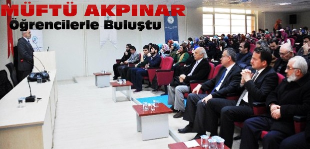 Konya Müftüsü NEÜ'deki Konferansta Konuştu