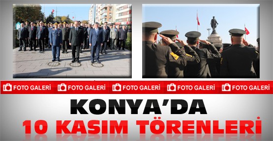 Konya'da 10 Kasım Törenleri-Foto Galeri