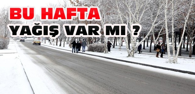 Konya'da Bu Hafta Hava Nasıl Olacak?