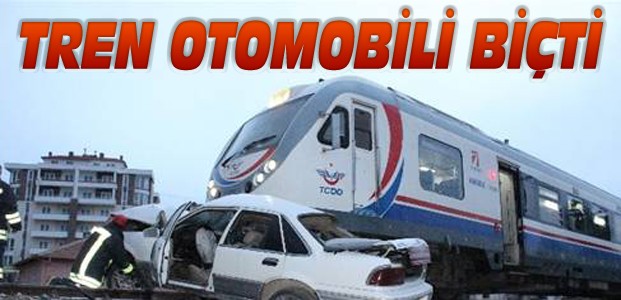 Konya'da Tren Otomobile Çarptı:1 Ölü