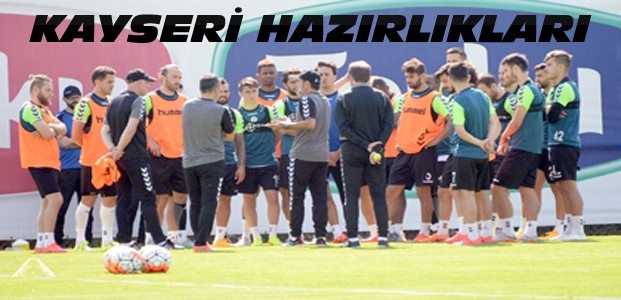 Konyaspor Kayserispora Hazırlanıyor