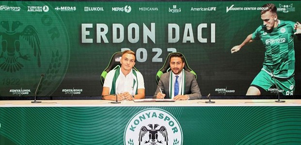 Konyaspor'da Daci'nin Sözleşmesi Yenilendi