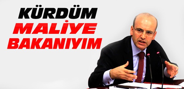 Maliye Bakanı Şimşek:Kürdüm Maliye Bakanıyım