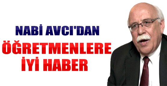 MEB Bakanından Öğretmenlere İyi Haber