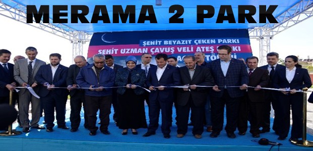 Meramda 2 Yeni Park Hizmete Açıldı