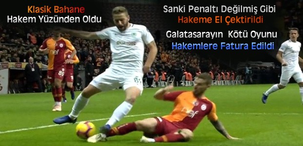 MHK Galatasaray Konya Kararını Verdi