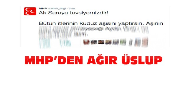 MHP'nin Ak Parti Tweeti Tepki Topladı