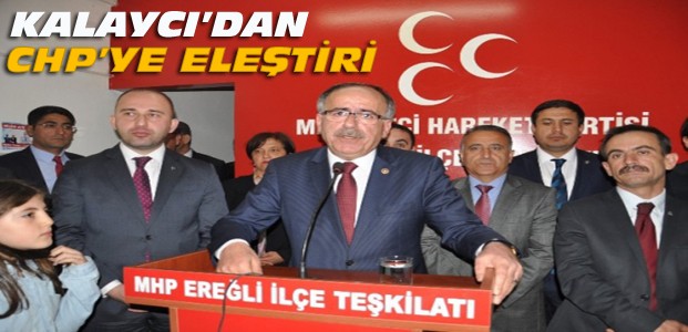 Mustafa Kalaycı'dan CHP'ye Eleştiri