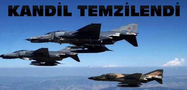 PKK'ya Dev Operasyon-Kandil Temizlendi