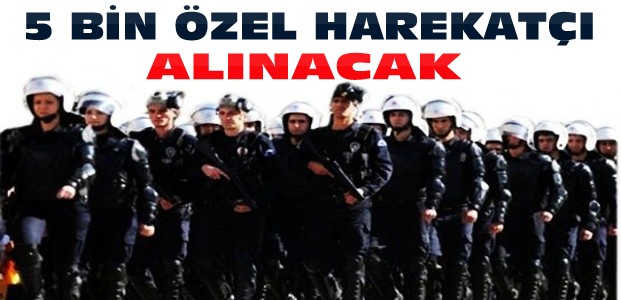 Polis Akademisi 5 Bin Özel Harekatçı Alacak