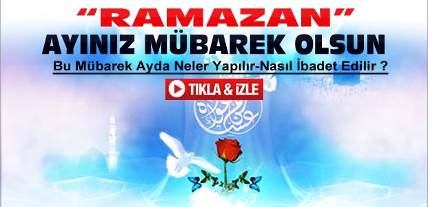 Ramazan'da Neler Yapılmalıdır? VİDEO