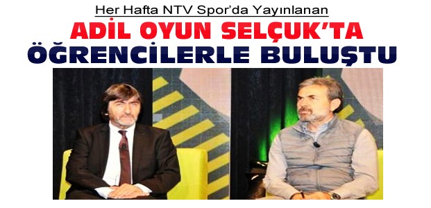 Rıdvan Dilmen ve Aykut Kocaman Adil Oyun'da Buluştu