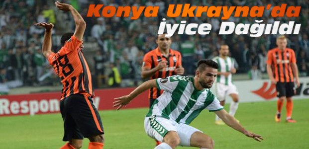 Shakhtar Donetsk-Atiker Konyaspor:Maç Sonucu