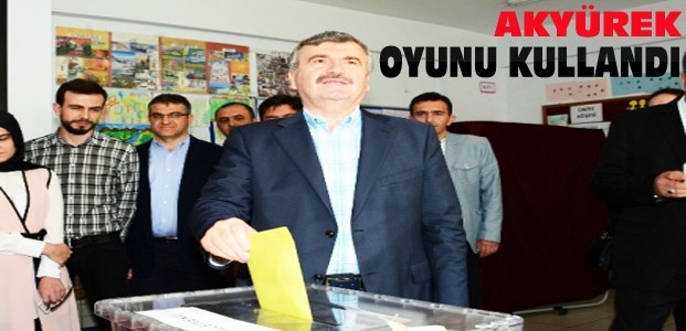 Tahir Akyürek Oyunu Kulllandı