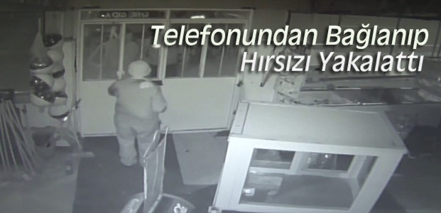 Telefonundan İzleyerek Hırsızı Yakalattı