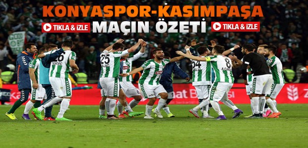 Torku Konyaspor Kasımpaşa Özet-VİDEO