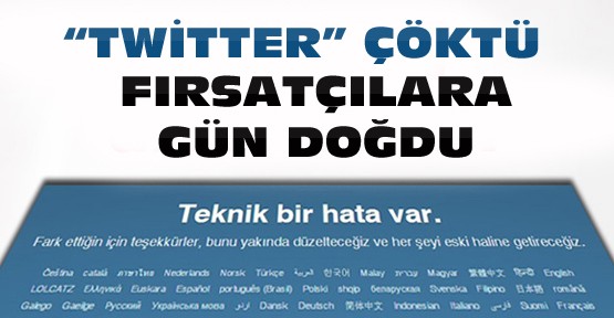 Twitter Çöktü Fırsatçılar Bunu Kaçırmadı