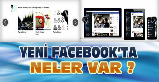 Yeni Facebook'ta Neler Var-İşte Yeni Facebook